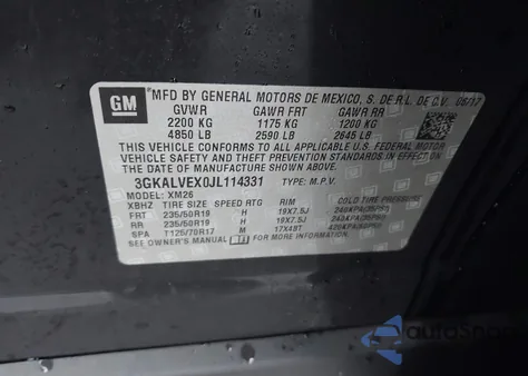 2018 GMC Terrain Slt from USA, damaged, VIN 3GKALVEX0JL114331